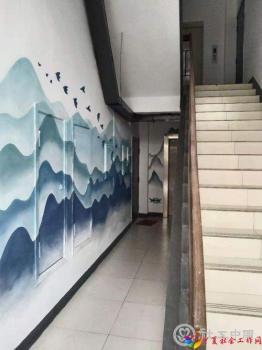 楼道墙面涂鸦