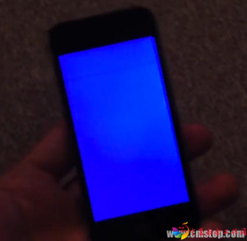 苹果iPhone 5S频繁蓝屏死机 让人想起Windows（图）
