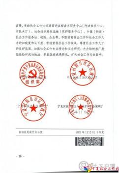 （联合签章）关于加强社会工作专业人才队伍建设推进社会工作高质量发展的实施意见（宁民规发【2022】8号）_页面_16